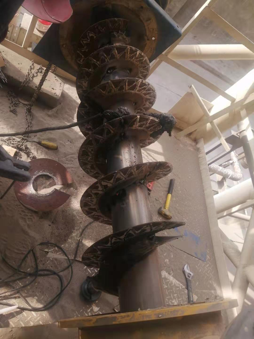 螺旋葉片堆焊修復